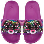 Ty Flippable Fashion Slides - Dotty - Size Small (11-13)