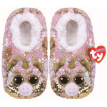 Stuffems Toy Shop Ty Flippable Fashion Slipper Socks - Fantasia - Size Small (11-13)