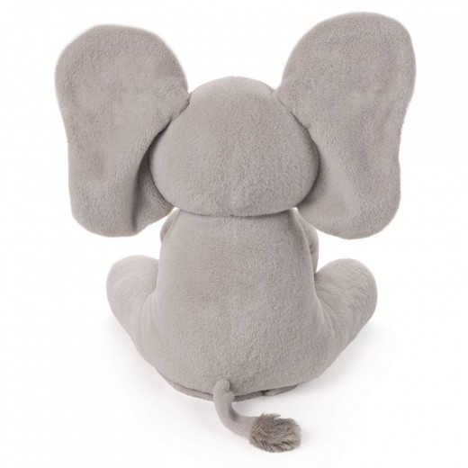 GUND Baby Animated Flappy The Elephant Stuffed Animal Plush, Gray, 12"