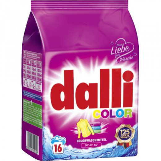 Dalli Color Detergent, For Colored Laundry Super Concentrate, 1.04 kg