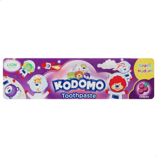 Kodomo Lion Grape Flavoured Toothpaste - 45 gm