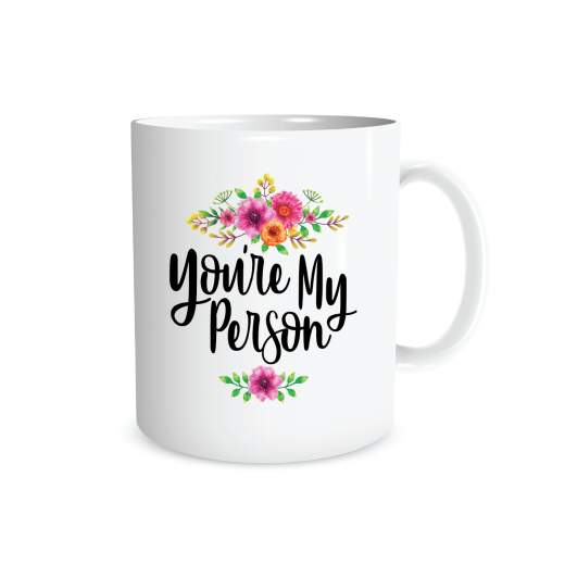 Dumyah You are my Person Mug