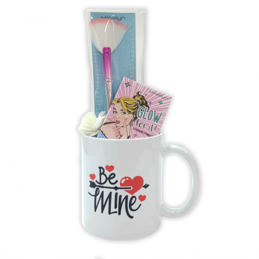 Misslyn Gift, Package Number 6 of Makeup with Beautiful Mug