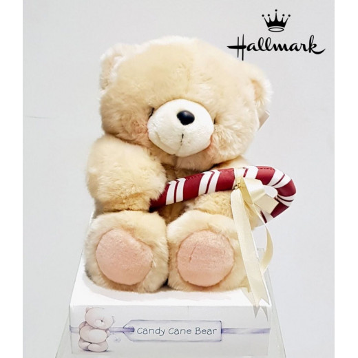 Hallmark Small Candy Cane Teddy Bear