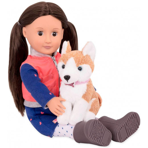 Our Generation B. toys by Battat  Doll & Pet - Leslie with Husky