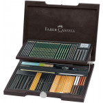 Faber-Castell PITT Monochrome Wood case Pitt Monochrome (Assortment)