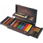 Faber Castell Art and Graphic Collection Mahogany Vaneer Case, 1 Piece