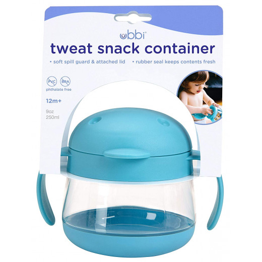 Ubbi Snack Container, Blue
