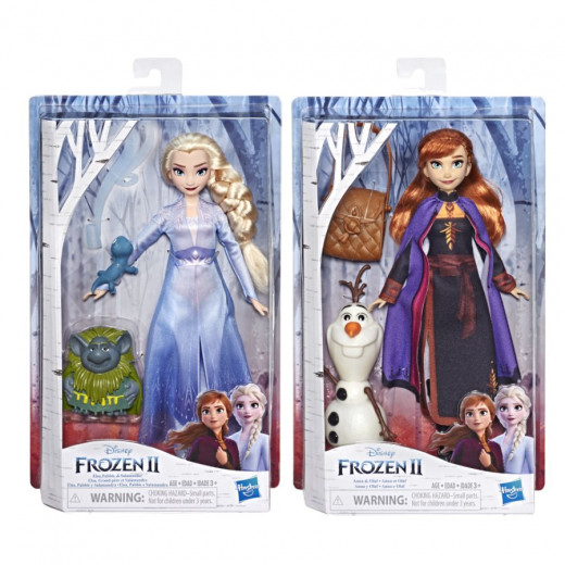Disney- Doll with accessories Frozen 2, Assortment