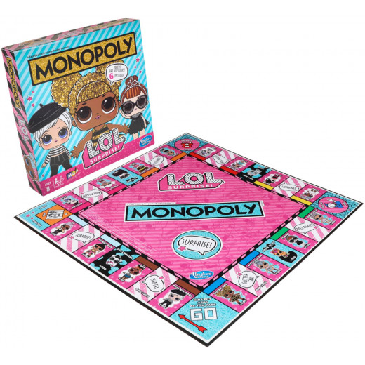 Monopoly Game: L.O.L. SURPRISE! Edition Board Game For Kids