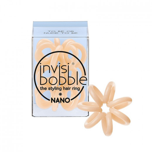 Invisibobble Hair Tie - Nano To Be or Nude to Be (New)