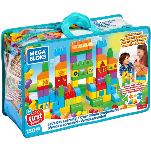 Mega Bloks Building Basics Let's Get Learning 150-Piece Set