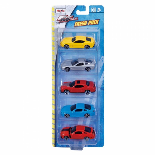Maisto Fresh Metal Fresh Pack Toy 5 pieces. Assorted
