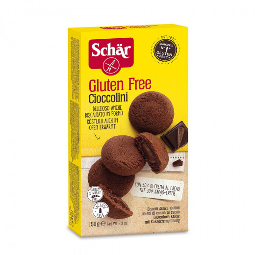 Schar Gluten Free Cioccolini Cream Filled Biscuits 150 g