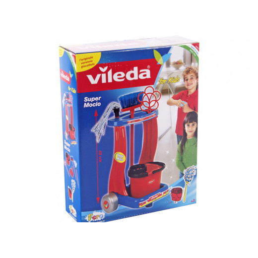 Faro Vileda Pretend Play Cleaning Trolley, Small