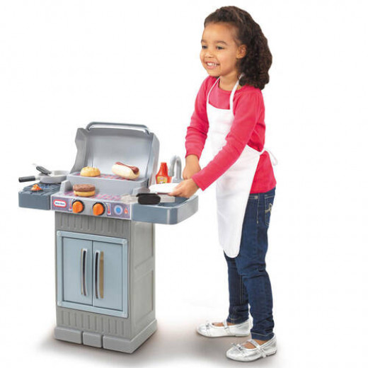 Little Tikes Cook ''n Grow BBQ Grill with Cooking Accessories and Food