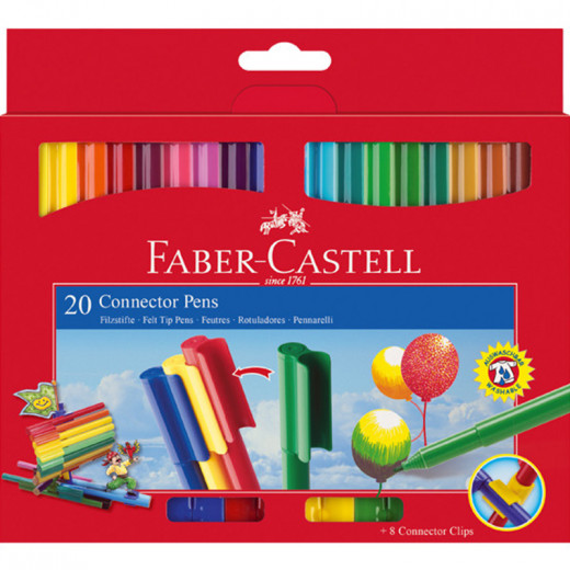 Faber Castell Connector Pen 20 Colors