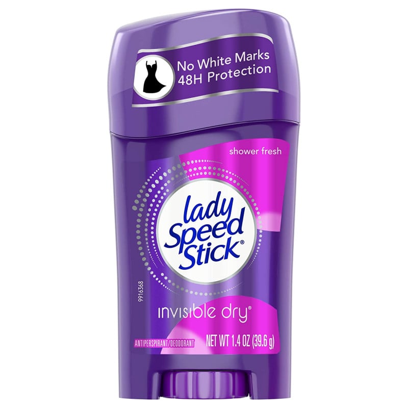 Lady Speed Stick AntiPerspirant & Deodorant, Invisible Dry, Shower