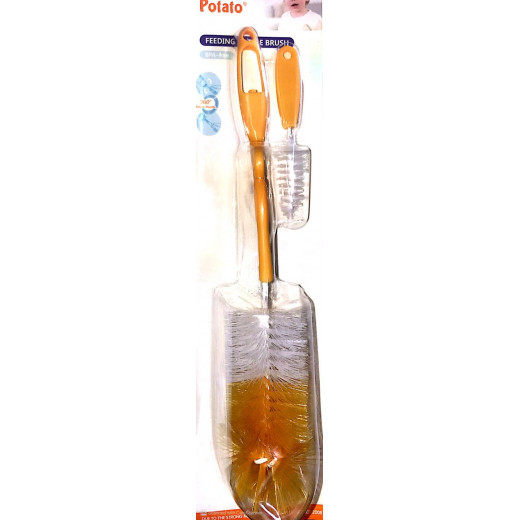 Potato Feeding Bottle Brush (Orange)