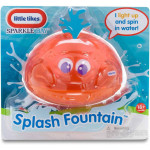 Little Tikes Sparkle Bay Splash Fountain Water Toy - Crab, Orange