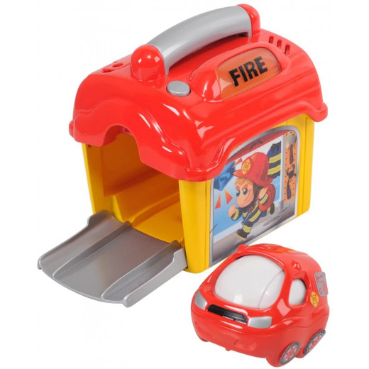 Play Go Pop Out Rescue Fire Station