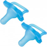 Dr. Brown's Newborn Pacifiers, 0+ Months, 2 Counts, Blue