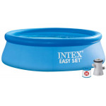 Intex Inflatable Pool, with Filter, 244 X 76 cm