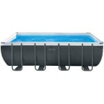 Intex Rectangular Ultra XTR Metal Frame Swimming Pool with Sand Filter, 549 x 274 x 132 cm
