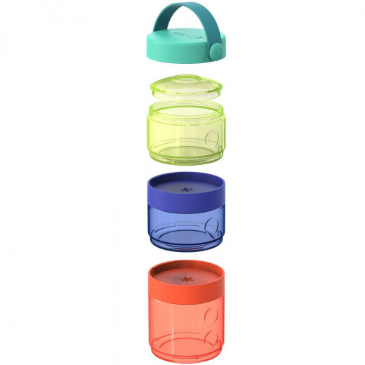Skip Hop Grab and GO Formula to Food Container Set, Multi Colors
