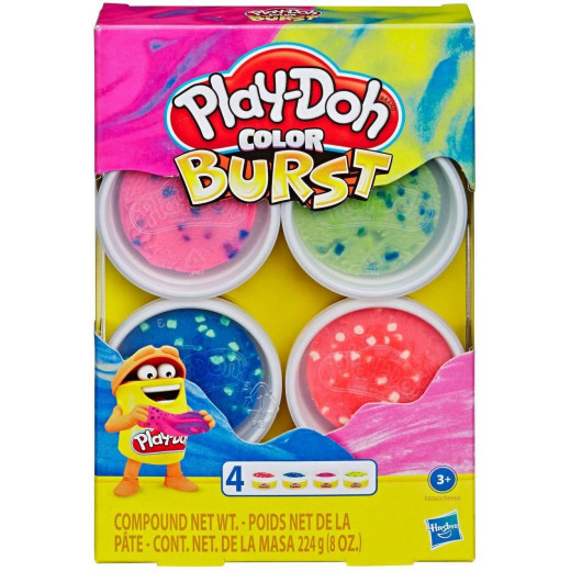 Play Doh Color Burst Assortment Bundle - 2 different packages