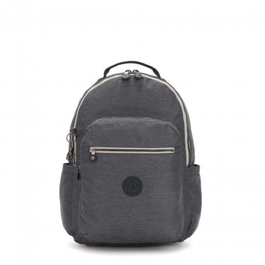Kipling SEOUL BABY Large Baby Backpack with Changing Mat, Charcoal