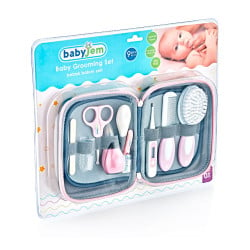 Baby jem baby grooming set pink 9 pieces