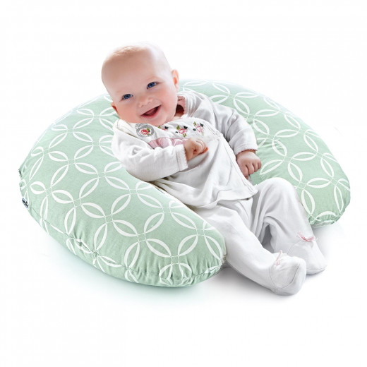 Babyjem Nursing & Baby Positioner Pillow Clover, Blue