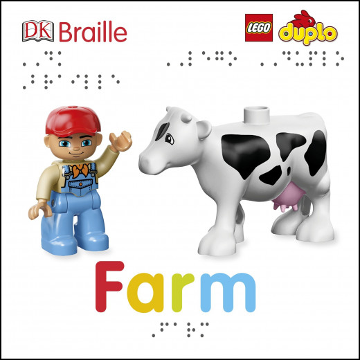 DK Braille LEGO DUPLO Farm Board book