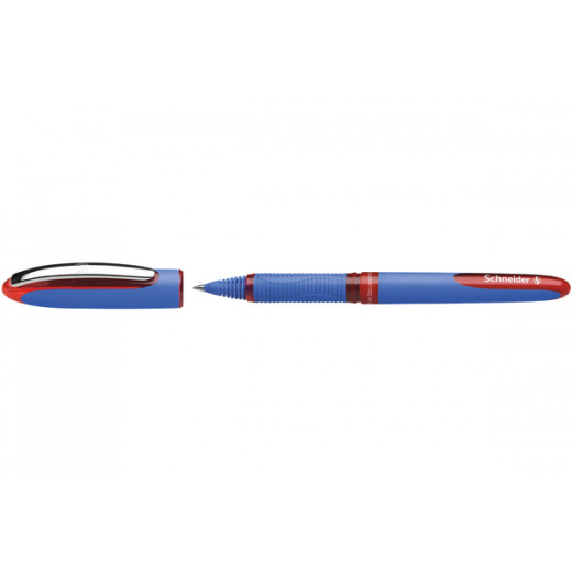 قلم حبر سائل واحد هايبرد سي ، 0.3 مم ، أحمر من شنايدر