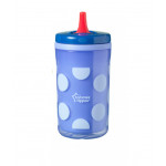 Tommee Tippee Insulated Free Flow Hard Spout Sippy Cup, Sky Blue