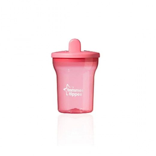 Tommee Tippee Basics First Beaker, +4 months, Pink