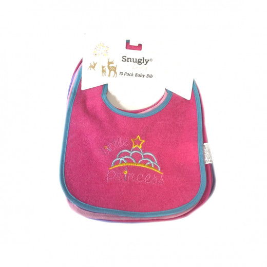 Snugly Baby 10 Park Infant Bibs for Baby Girls