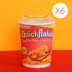 Quickflakes Sweet Corn Flakes X6 Cups