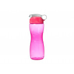 Sistema Hourglass Plastic Water Bottle, 645 ml, Pink