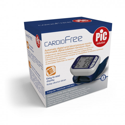Pic Solution - Cardio Free Wrist Blood Pressure Monitor
