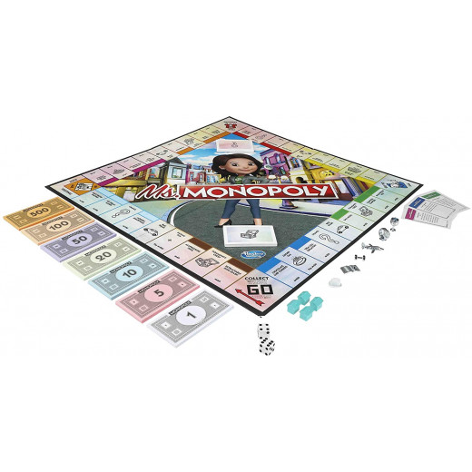 Hasbro - Ms.Monopoly Board game