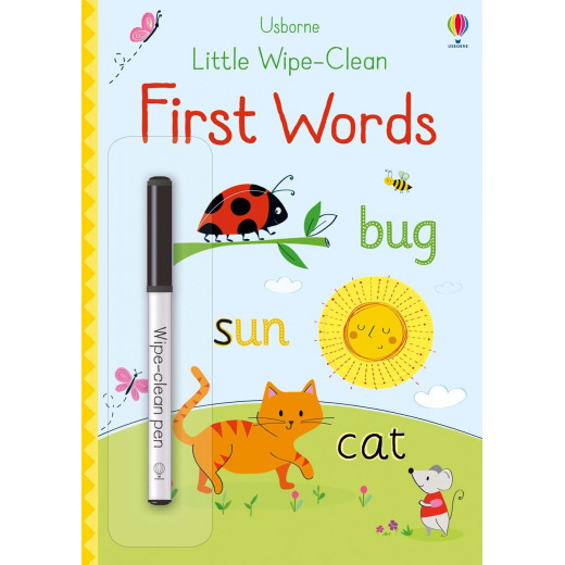 Little Wipe-Clean First Words, 20 pages