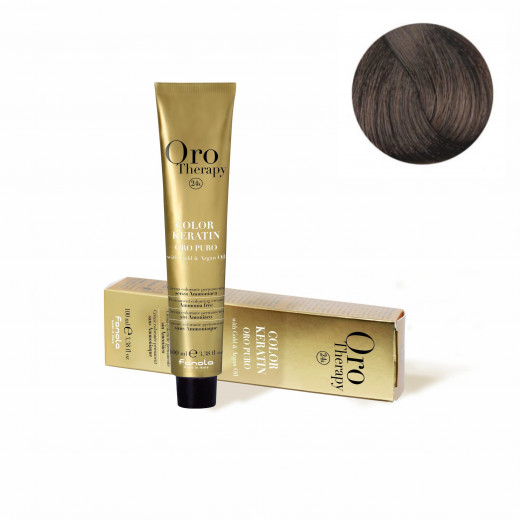 Fanola Oro Therapy Ammonia-free Hair Dye, 4.0 Chestnut