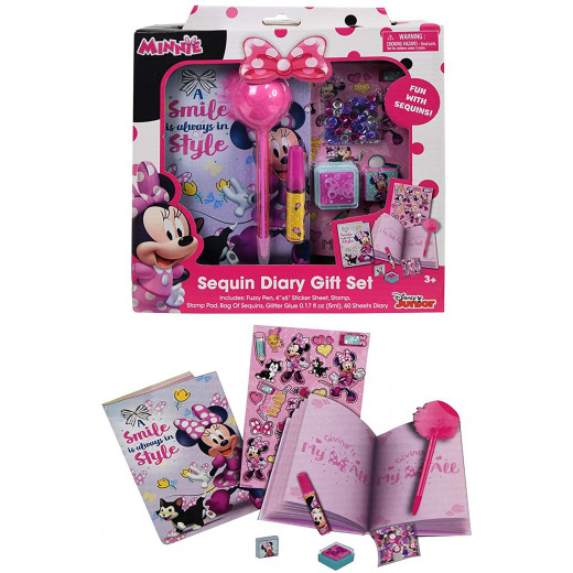 Disney Minnie Mouse Diary Set in a Box