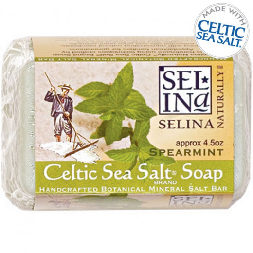 Celtic Sea Salt Soap Spearmint, 127.6 g