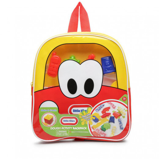 Little Tikes Dough Activity Backpack 11 Inch, Red