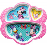 Zak Designs Kids Divided Plates, Disney Minnie Mouse & Daisy