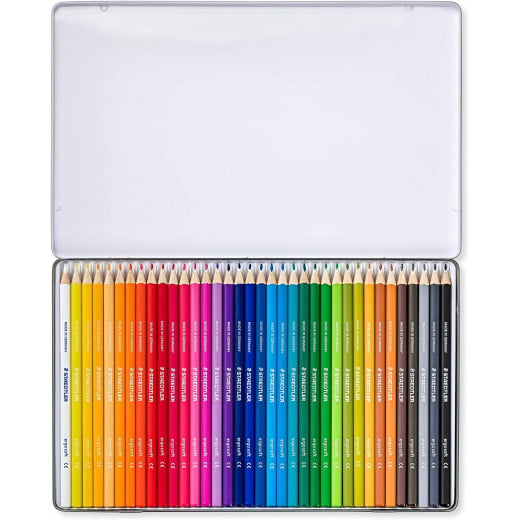 أقلام تلوين مثلثة الشكل  36 لون من ستيدلر
