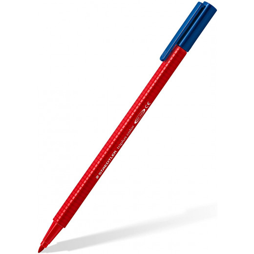 Staedtler Triplus Felt-Tip Pens Color Ergonomic Triangular Shape, Pack of 48